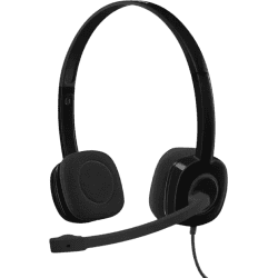 Logitech H-151 | On the Ear | Wired Headset  | Black