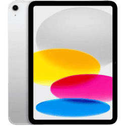 Apple iPad | 10th Gen | 256 GB ROM 10.9 inch with Wi-Fi+5G | Silver | MQ6T3HN/A