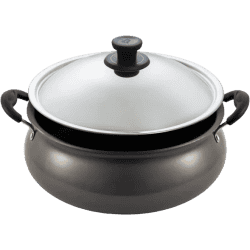 Pigeon Gravy Premium with Lid Handi 12 L with Lid | Aluminium