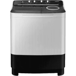 Samsung 7.5 5 Star Semi-Automatic Top Load Washing Machine | WT75B3200GG/TL | Black GRAY |
