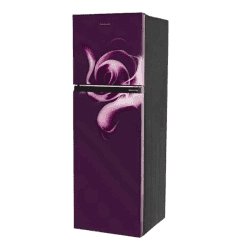 Kelvinator Frost Free KRF-B270PRV Purple Red | 252 Ltr | 3 Star Double Door Refrigerator