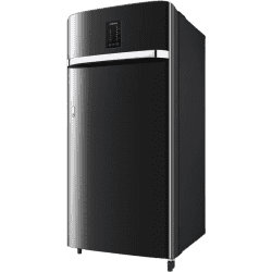 SAMSUNG 189 L Frost Free Single Door 4 Star Refrigerator  | Luxe Black | RR21C2E24BX/HL