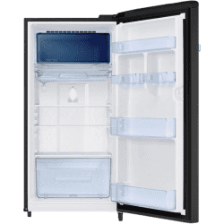 SAMSUNG 189 L Frost Free Single Door 4 Star Refrigerator  | Luxe Black | RR21C2E24BX/HL