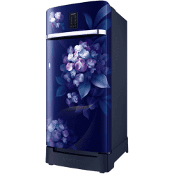 SAMSUNG 189 L Frost Free Single Door 4 Star Refrigerator | Hydrangea Blue | RR21C2F24HS/HL