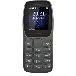 Nokia 105 Plus DS | Charcoal | TA-1456