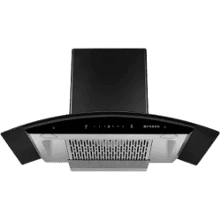 Faber HOOD SUNNY Wall Mounted Chimney | Black | HC SC BK 90