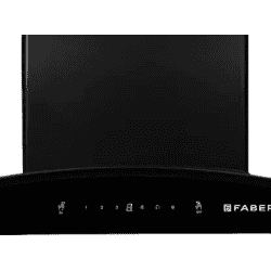 Faber HOOD SUNNY Wall Mounted Chimney | Black | HC SC BK 90