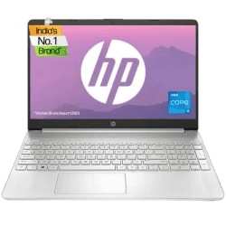 HP Intel Core i5 12th Gen 1235U | 15s-fq5330TU | 16 GB/512 GB SSD/Windows 11 Home | Thin and Light Laptop |  Natural Silver