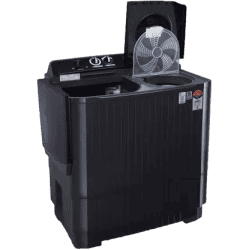 LG 11 kg with Roller Jet Pulsator Soak and Smart Filter Semi Automatic Top Load | P1155SKAZ | Black