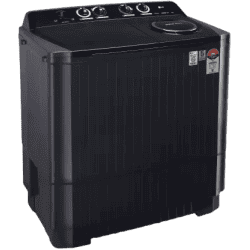 LG 11 kg with Roller Jet Pulsator Soak and Smart Filter Semi Automatic Top Load | P1155SKAZ | Black