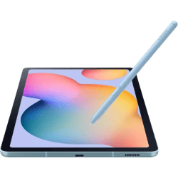 SAMSUNG Tablet | Galaxy Tab S6 Lite | 64 GB ROM/4 GB RAM | 10.4 inch | Wi-Fi +CELL Tablet | Angora Blue