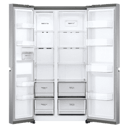 LG Refrigerator | GC-B257SLUV.APZQEBN | 694 Litres | Frost Free Side by Side Refrigerator with Door Cooling Plus Technology | Platinum Silver