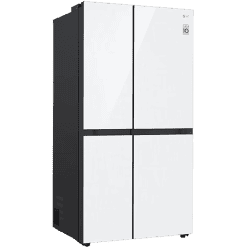 LG |  GL-B257DLWX | 655 litres | Side by Side Refrigerator | Linen White