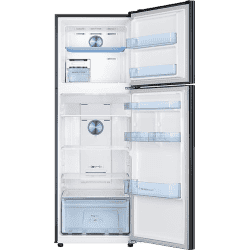 Samsung Digital Inverter Frost-Free Double Door Refrigerator Appliance | RT37C4523BX/HL | 322 L/3 Star | Luxe Black