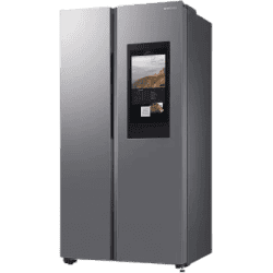SAMSUNG  Direct Cool Side by Side  Refrigerator | 635 L/3 Star | RS7FCG8113SLHL | EZ Clean Steel