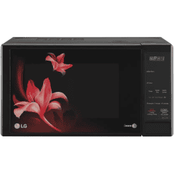 LG 20L Solo with Glass Door | Technology and Anti Bacteria Cavity Solo Microwave Oven |  Black | MS2043BR,