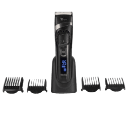 SYSKA HB100 Ultraclip Hair Clipper and Trimmer support | 4 Stubble Guided Comb | Black