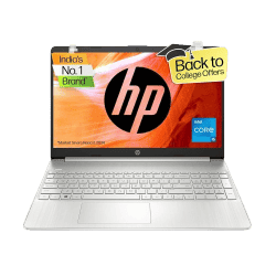 hp Intel Core i5 12th Gen 1235U | 8 GB | 1 TB SSD  | 15.6 Inch | Natural Silver | 15s-fq5331TU