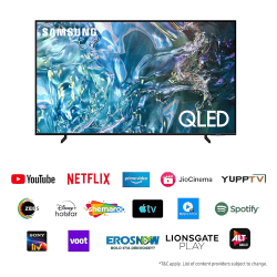 Samsung QLED Ultra HD Smart Tizen TV | 126 cm (50 Inch) | Samsung Knox Security | QA50Q60DAULXL