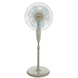 BAJAJ Esteem Pedestal Fan | 400 mm 3 Blade | White