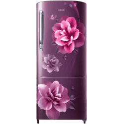 SAMSUNG 183 L Direct Cool Single Door 3 Star Refrigerator  | Camellia Purple | RR20C1723CR/HL