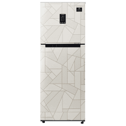 Samsung 314 L 3 Star Inverter Frost Free Double Door Refrigerator | RT34A4533W |  White