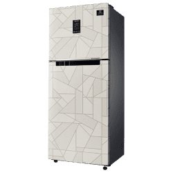Samsung 314 L 3 Star Inverter Frost Free Double Door Refrigerator | RT34A4533W |  White