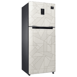 Samsung 314 L 3 Star Inverter Frost Free Double Door Refrigerator | RT34A4533W |  White