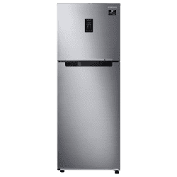 SAMSUNG 314 L Frost Free Double Door 2 Star Convertible Refrigerator-RT34A4632S9/HL | Refined Inox