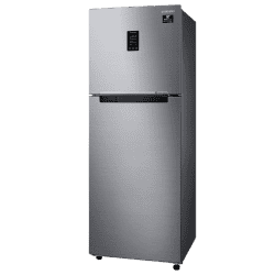 SAMSUNG 314 L Frost Free Double Door 2 Star Convertible Refrigerator-RT34A4632S9/HL | Refined Inox