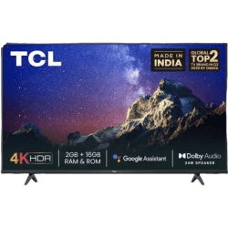 TCL P615 | 108 cm (43 inch) | Ultra HD 4K LED Smart TV with Dolby Audio | 43P615