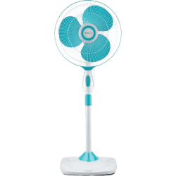 BAJAJ Airstream 3 Blade Pedestal Fan | 400 mm | Blue