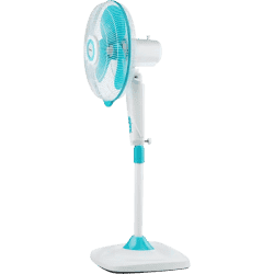 BAJAJ Airstream 3 Blade Pedestal Fan | 400 mm | Blue