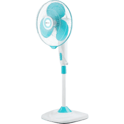 BAJAJ Airstream 3 Blade Pedestal Fan | 400 mm | Blue