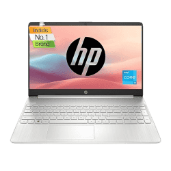 HP Laptop |15s-fq5326TU | 12th Gen Intel Core i3-1215U | 15.6 inch | FHD | Anti-Glare | 8 GB DDR4 | 512 GB SSD | Windows 11 | MSO| Natural Silver