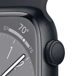 Apple Watch Series 8 | 41MM | Temperature sensor | Sport Band Cell | Midnight | MNHV3HN/A