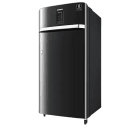 Samsung 3 star 192L Curd Maestro  One Door Refrigerator | RR21A2J2YBX/HL | Luxe Black