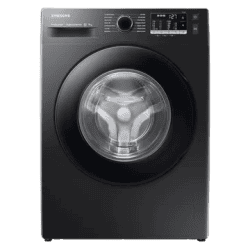 Samsung Inverter Fully Automatic Front Load Washing Machine | 9 kg | 5 Sta | Black | WW90TA046AB1TL