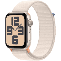 Apple Watch SE Smartwatch | 2nd Gen 44mm | Starlight | MRH23HN/A