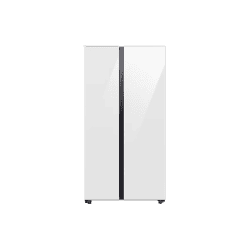 Samsung BESPOKE Convertible 5in1 Side by Side Refrigerator | 653 L | 3 Star |Twin Cooling Plus Technology | Clean White | RS76CB81A312HL