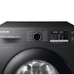 Samsung Inverter Fully Automatic Front Load Washing Machine | 9 kg | 5 Sta | Black | WW90TA046AB1TL