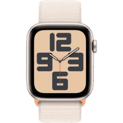 Apple Watch SE Smartwatch | 2nd Gen 44mm | Starlight | MRH23HN/A