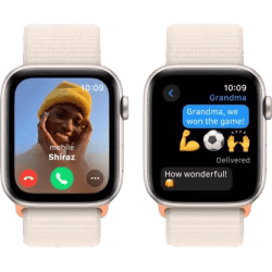 Apple Watch SE Smartwatch | 2nd Gen 44mm | Starlight | MRH23HN/A