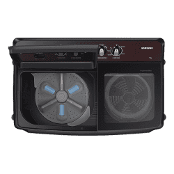 Samsung Semi Automatic Washing Machine | 9 kg | 5 Star | Dark Gray | WT90B3560RBTL