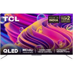 TCL C715 Series | 139 cm (55 inch) | QLED Ultra HD 4K | Smart Android TV | 55C715