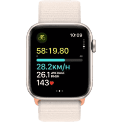 Apple Watch SE Smartwatch | 2nd Gen 44mm | Starlight | MRH23HN/A