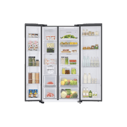 Samsung BESPOKE Convertible 5in1 Side by Side Refrigerator | 653 L | 3 Star |Twin Cooling Plus Technology | Clean White | RS76CB81A312HL
