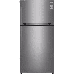 LG 630 L Frost Free Double Door 3 Star Refrigerator | GR-H812HLHQ | Platinum Silver