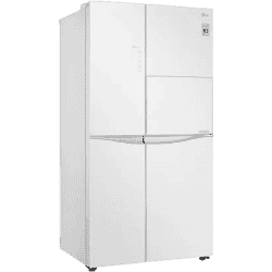LG 675 L Wi-Fi Inverter Frost-Free Side-by-Side Refrigerator | GC-C247UGLW | White