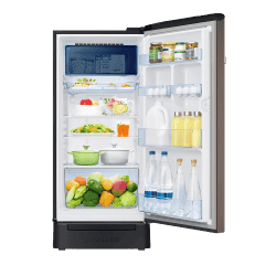 Samsung 198L 3 Star Single Door Refrigerator | RR21A2F2YDX/HL | Brown